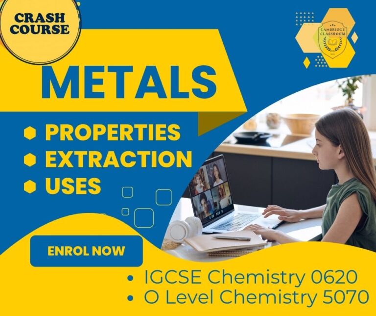 Metals Marvel: Properties, Uses & Extraction