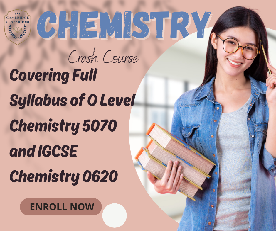 Fundamental Concepts & States of Matter • Atom: The smallest particle of an element that can exist, made of a nucleus (protons and neutrons) and electrons orbiting it. • Element: A pure substance consisting of only one type of atom, which cannot be broken down into simpler substances by chemical means. • Compound: A substance formed when two or more different elements are chemically bonded together in a fixed ratio. • Mixture: A substance containing two or more elements or compounds not chemically bonded together. Can be separated by physical means. • Molecule: A group of two or more atoms held together by chemical bonds. • Proton: A subatomic particle found in the nucleus with a relative mass of 1 and a charge of +1. • Neutron: A subatomic particle found in the nucleus with a relative mass of 1 and no charge (0). • Electron: A subatomic particle orbiting the nucleus with a negligible relative mass and a charge of -1. • Atomic Number (Z): The number of protons in the nucleus of an atom. Defines the element. • Mass Number (A): The total number of protons and neutrons in the nucleus of an atom. • Isotopes: Atoms of the same element (same atomic number) but with different mass numbers due to a different number of neutrons. • Relative Atomic Mass ($A_r$): The weighted average mass of an atom of an element compared to $1/12$th the mass of a carbon-12 atom. • Relative Molecular Mass ($M_r$): The sum of the relative atomic masses of all atoms in one molecule of a compound. • Relative Formula Mass ($M_r$): The sum of the relative atomic masses of all atoms in the formula unit of an ionic compound. • Mole: The amount of substance that contains $6.02 \times 10^{23}$ particles (Avogadro's number). • Molar Mass: The mass of one mole of a substance, expressed in g/mol. Numerically equal to $A_r$ or $M_r$. • Empirical Formula: The simplest whole number ratio of atoms of each element in a compound. • Molecular Formula: The actual number of atoms of each element in a molecule. • Solid: Particles are closely packed in a fixed, regular arrangement, vibrate about fixed positions. Definite shape and volume. • Liquid: Particles are closely packed but randomly arranged, can slide past each other. Definite volume, no definite shape. • Gas: Particles are far apart and arranged randomly, move rapidly and randomly. No definite shape or volume. • Melting Point: The specific temperature at which a solid changes into a liquid at a given pressure. • Boiling Point: The specific temperature at which a liquid changes into a gas (vaporizes) at a given pressure. • Sublimation: The direct change of state from solid to gas without passing through the liquid phase (e.g., solid $\text{CO}_2$). • Diffusion: The net movement of particles from a region of higher concentration to a region of lower concentration, due to random motion. • Osmosis: The net movement of water molecules across a partially permeable membrane from a region of higher water potential to a region of lower water potential. 2. Structure & Bonding • Ionic Bond: The electrostatic force of attraction between oppositely charged ions, formed by the transfer of electrons from a metal to a non-metal. • Covalent Bond: A strong electrostatic force of attraction between a shared pair of electrons and the nuclei of the bonded atoms, typically between two non-metals. • Metallic Bond: The electrostatic force of attraction between positive metal ions and delocalised electrons. • Ion: An atom or group of atoms that has gained or lost electrons, resulting in a net electrical charge. • Cation: A positively charged ion (lost electrons). • Anion: A negatively charged ion (gained electrons). • Octet Rule: Atoms tend to gain, lose, or share electrons in order to achieve a full outer electron shell, typically with eight electrons. • Giant Ionic Lattice: A regular, repeating 3D arrangement of oppositely charged ions, held together by strong electrostatic forces. • Simple Molecular Structure: Molecules held together by strong covalent bonds, but with weak intermolecular forces between molecules. • Giant Covalent Structure (Macromolecular): A large structure where all atoms are held together by strong covalent bonds in a continuous network (e.g., diamond, silicon dioxide). • Allotropes: Different structural forms of the same element in the same physical state (e.g., diamond and graphite are allotropes of carbon). • Electronegativity: The power of an atom to attract the electron pair in a covalent bond to itself. • Polar Covalent Bond: A covalent bond in which electrons are shared unequally due to a difference in electronegativity between the bonded atoms. • Hydrogen Bond: A strong type of intermolecular force that occurs between molecules containing hydrogen bonded to a highly electronegative atom (N, O, F). • Van der Waals' forces: Weak intermolecular forces of attraction between all molecules, arising from temporary dipoles. 3. Stoichiometry & Chemical Calculations • Stoichiometry: The study of quantitative relationships between reactants and products in chemical reactions. • Limiting Reactant: The reactant that is completely consumed in a chemical reaction, determining the maximum amount of product that can be formed. • Excess Reactant: The reactant present in a greater amount than required to react with the limiting reactant. • Yield: The amount of product obtained from a chemical reaction. • Theoretical Yield: The maximum amount of product that can be formed from a given amount of reactants, calculated using stoichiometry. • Actual Yield: The amount of product actually obtained from a chemical reaction, usually less than the theoretical yield. • Percentage Yield: $($Actual Yield $/$ Theoretical Yield$) \times 100\%$. • Concentration: The amount of solute dissolved in a given volume of solvent or solution. Often expressed in mol/dm$^3$ (molarity) or g/dm$^3$. • Solute: The substance that dissolves in a solvent to form a solution. • Solvent: The substance in which a solute dissolves to form a solution. • Solution: A homogeneous mixture formed when a solute dissolves in a solvent. 4. Chemical Reactions & Energetics • Chemical Reaction: A process that involves rearrangement of the atomic structure of substances, resulting in the formation of new substances. • Reactants: The starting substances in a chemical reaction. • Products: The substances formed as a result of a chemical reaction. • Word Equation: An equation that uses the names of the reactants and products. • Symbol Equation: An equation that uses chemical symbols and formulae to represent reactants and products, and is balanced. • Balancing Equation: Ensuring the number of atoms of each element is the same on both sides of a chemical equation. • Redox Reaction: A reaction involving both reduction and oxidation. • Oxidation: Loss of electrons, gain of oxygen, or loss of hydrogen. Increase in oxidation state. • Reduction: Gain of electrons, loss of oxygen, or gain of hydrogen. Decrease in oxidation state. • Oxidising Agent: A substance that causes oxidation by accepting electrons (and is itself reduced). • Reducing Agent: A substance that causes reduction by donating electrons (and is itself oxidised). • Exothermic Reaction: A reaction that releases energy to the surroundings, usually as heat, causing the temperature of the surroundings to rise. $\Delta H$ is negative. • Endothermic Reaction: A reaction that absorbs energy from the surroundings, usually as heat, causing the temperature of the surroundings to fall. $\Delta H$ is positive. • Activation Energy ($E_a$): The minimum amount of energy required for reactants to collide effectively and initiate a chemical reaction. • Catalyst: A substance that increases the rate of a chemical reaction without being chemically changed itself, by providing an alternative reaction pathway with a lower activation energy. • Enthalpy Change ($\Delta H$): The heat energy change measured at constant pressure for a reaction. • Standard Enthalpy of Formation ($\Delta H_f^\circ$): The enthalpy change when one mole of a compound is formed from its constituent elements in their standard states under standard conditions. • Standard Enthalpy of Combustion ($\Delta H_c^\circ$): The enthalpy change when one mole of a substance is completely combusted in oxygen under standard conditions. • Hess's Law: The total enthalpy change for a reaction is independent of the route taken, provided the initial and final conditions are the same. 5. Rates of Reaction & Equilibrium • Rate of Reaction: The change in concentration of a reactant or product per unit time. • Collision Theory: For a reaction to occur, reactant particles must collide with sufficient energy (activation energy) and correct orientation. • Factors Affecting Rate: Concentration, pressure (for gases), surface area, temperature, and presence of a catalyst. • Reversible Reaction: A reaction where products can react to reform the original reactants, indicated by $\rightleftharpoons$. • Chemical Equilibrium: A state in a reversible reaction where the rate of the forward reaction is equal to the rate of the reverse reaction, and the concentrations of reactants and products remain constant. • Le Chatelier's Principle: If a change in conditions (temperature, pressure, concentration) is applied to a system at equilibrium, the system will shift in a direction that counteracts the change. 6. Acids, Bases & Salts • Acid: A substance that produces hydrogen ions ($H^+$) when dissolved in water (Arrhenius definition) or a proton donor (Brønsted-Lowry definition). • Base: A substance that produces hydroxide ions ($OH^-$) when dissolved in water (Arrhenius definition) or a proton acceptor (Brønsted-Lowry definition). • Alkali: A soluble base that dissolves in water to produce hydroxide ions ($OH^-$). • Salt: A compound formed when the hydrogen ion of an acid is replaced by a metal ion or an ammonium ion. • Neutralisation: The reaction between an acid and a base (or alkali) to form a salt and water. $H^+(aq) + OH^-(aq) \rightarrow H_2O(l)$. • pH: A measure of the acidity or alkalinity of a solution, defined as $-\log_{10}[H^+]$. Scale from 0 to 14. • Strong Acid: An acid that fully dissociates (ionizes) in water (e.g., HCl, $H_2SO_4$). • Weak Acid: An acid that partially dissociates (ionizes) in water (e.g., $CH_3COOH$). • Strong Base: A base that fully dissociates in water (e.g., NaOH, KOH). • Weak Base: A base that partially dissociates in water (e.g., $NH_3$). • Amphoteric: A substance that can act as both an acid and a base (e.g., aluminium oxide, water). • Titration: A quantitative chemical analysis method used to determine the unknown concentration of a reactant using a known concentration of another reactant. • Indicator: A substance that changes colour over a specific pH range, used to detect the endpoint of a titration. 7. Electrochemistry • Electrolysis: The decomposition of an ionic compound using electrical energy. Requires molten or aqueous electrolyte. • Electrolyte: An ionic compound (molten or dissolved in a solvent) that conducts electricity due to the movement of ions. • Electrodes: Conductors (usually metal or graphite) through which electricity enters and leaves the electrolyte. • Anode: The positive electrode, where oxidation occurs (anions are attracted). • Cathode: The negative electrode, where reduction occurs (cations are attracted). • Faraday's Laws of Electrolysis: Relate the amount of substance produced at an electrode to the quantity of electricity passed through the electrolyte. • Galvanic (Voltaic) Cell: An electrochemical cell that generates electrical energy from spontaneous redox reactions. • Standard Electrode Potential ($E^\circ$): The potential difference of a half-cell compared to a standard hydrogen electrode under standard conditions (1 M concentration, 1 atm pressure for gases, 298 K). • Electrochemical Series: A list of elements arranged in order of their standard electrode potentials, indicating their relative reactivity as oxidising or reducing agents. 8. The Periodic Table • Periodic Table: An arrangement of elements in order of increasing atomic number, showing periodic trends in properties. • Group: A vertical column in the periodic table, containing elements with the same number of valence electrons and similar chemical properties. • Period: A horizontal row in the periodic table, containing elements with the same number of electron shells. • Valence Electrons: Electrons in the outermost shell of an atom, involved in chemical bonding. • Alkali Metals (Group 1): Highly reactive metals, readily lose one electron to form $+1$ ions. React vigorously with water. • Alkaline Earth Metals (Group 2): Reactive metals, readily lose two electrons to form $+2$ ions. • Halogens (Group 17/7): Highly reactive non-metals, readily gain one electron to form $-1$ ions. Exist as diatomic molecules. • Noble Gases (Group 18/0): Unreactive elements with a full outer electron shell, existing as monatomic gases. • Transition Metals: Elements in the d-block of the periodic table, characterised by variable oxidation states, coloured compounds, and catalytic activity. • Metallic Character: Tendency of an element to lose electrons and form positive ions. Increases down a group, decreases across a period. • Non-metallic Character: Tendency of an element to gain electrons and form negative ions. Decreases down a group, increases across a period. • Ionisation Energy: The energy required to remove one electron from each atom in one mole of gaseous atoms to form one mole of gaseous $1+$ ions. • Electron Affinity: The energy change when one mole of electrons is added to one mole of gaseous atoms to form one mole of gaseous $1-$ ions. 9. Organic Chemistry • Organic Chemistry: The study of carbon compounds, excluding carbonates, carbides, and oxides of carbon. • Hydrocarbon: A compound containing only carbon and hydrogen atoms. • Saturated Hydrocarbon: A hydrocarbon containing only single carbon-carbon bonds (e.g., alkanes). • Unsaturated Hydrocarbon: A hydrocarbon containing one or more carbon-carbon double or triple bonds (e.g., alkenes, alkynes). • Homologous Series: A series of organic compounds with the same general formula, similar chemical properties, and showing a gradual change in physical properties. • Functional Group: A specific group of atoms within a molecule that is responsible for the characteristic chemical reactions of that molecule. • Alkane: Saturated hydrocarbons with the general formula $C_nH_{2n+2}$. Contain only single bonds. • Alkene: Unsaturated hydrocarbons with the general formula $C_nH_{2n}$. Contain at least one carbon-carbon double bond. • Alkyne: Unsaturated hydrocarbons with the general formula $C_nH_{2n-2}$. Contain at least one carbon-carbon triple bond. • Alcohol: Organic compounds containing the hydroxyl functional group ($-OH$). General formula $C_nH_{2n+1}OH$. • Carboxylic Acid: Organic compounds containing the carboxyl functional group ($-COOH$). • Ester: Organic compounds formed from the reaction of a carboxylic acid and an alcohol, containing the ester linkage ($-COO-$). • Isomers: Compounds with the same molecular formula but different structural formulae. • Structural Isomers: Isomers that differ in the arrangement of their atoms or bonds. • Addition Reaction: A reaction where an unsaturated molecule adds across a double or triple bond, forming a single product. • Substitution Reaction: A reaction where an atom or group of atoms in a molecule is replaced by another atom or group of atoms. • Polymerisation: The process of joining many small monomer molecules together to form a large polymer molecule. • Monomer: A small molecule that can be joined together to form a polymer. • Polymer: A large molecule (macromolecule) formed from many repeating monomer units. • Addition Polymerisation: Polymerisation where monomers add to one another in such a way that the polymer contains all the atoms of the monomer. Usually involves unsaturated monomers. • Condensation Polymerisation: Polymerisation where monomers join together with the elimination of a small molecule (e.g., water). • Cracking: The process of breaking down long-chain hydrocarbons into shorter, more useful hydrocarbons using heat and/or a catalyst. • Fermentation: The anaerobic respiration of yeast, converting glucose into ethanol and carbon dioxide. 10. Analytical Chemistry • Qualitative Analysis: The identification of the components of a sample. • Quantitative Analysis: The determination of the amount or concentration of a component in a sample. • Chromatography: A separation technique based on differential partitioning between a stationary phase and a mobile phase. • Retention Factor ($R_f$): In paper/thin-layer chromatography, the ratio of the distance travelled by the spot to the distance travelled by the solvent front. • Spectroscopy: The study of the interaction of electromagnetic radiation with matter. • Infrared (IR) Spectroscopy: Used to identify functional groups in organic molecules based on their absorption of IR radiation. • Mass Spectrometry: Used to determine the relative molecular mass of a compound and its fragmentation pattern to deduce structure. • Flame Test: A qualitative test for the presence of certain metal ions, which produce characteristic colours when heated in a flame.