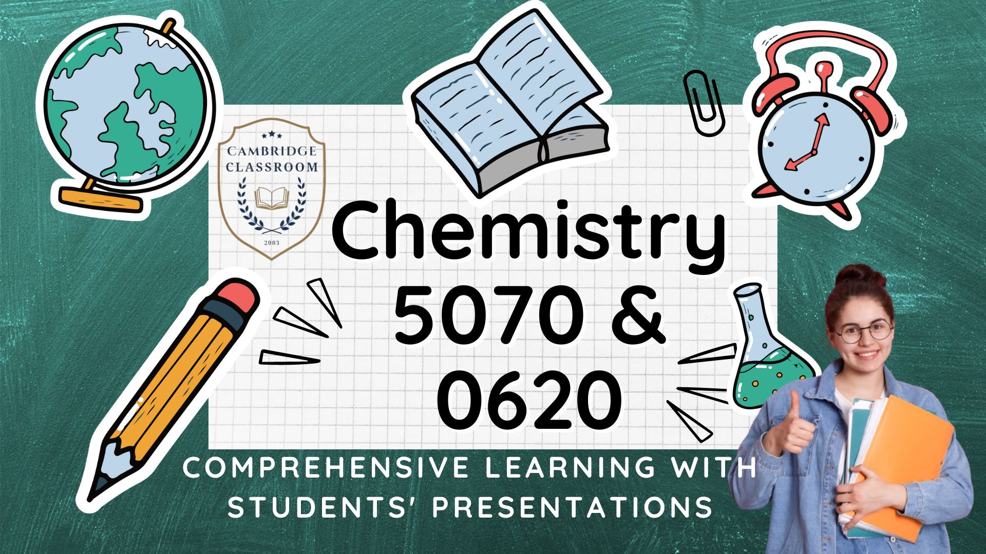 Presentations of Chemistry 5070 & 0620: Comprehensive Learning with Students’ Presentations