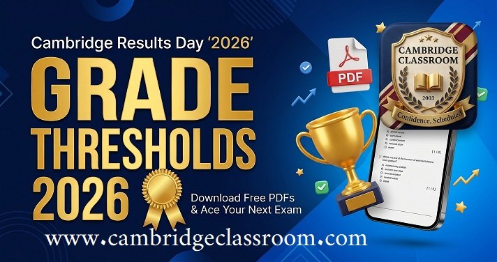 German (Foreign Language) (0525) Grade Thresholds for May/June 2026