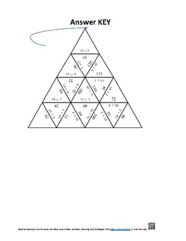 Puzzle All Tables of 11-20 – A Math Marvel Math Puzzle Tarsia Game Tables Match