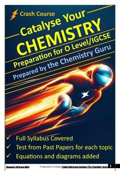 Chemistry Book for O Level 5070 & IGCSE 0620 | Comprehensive Guide to Chemistry