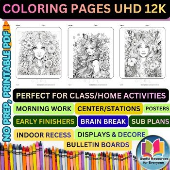 Girl Floral Coloring Pages | 50 Printable Elegant Flower Fashion Nature Beauty B Girl Floral Coloring Pages | 50 Printable Elegant Flower Fashion Nature Beauty B