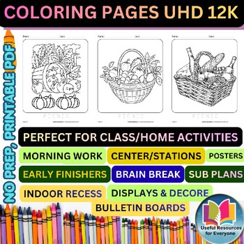 Picnic Coloring Pages | 50 Printable Outdoor Food Family Park Nature Fun Learn