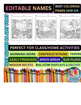 Editable Trees Coloring Pages with Personalized Student Names | 50 Luxury Forest Editable Trees Coloring Pages with Personalized Student Names | 50 Luxury Forest