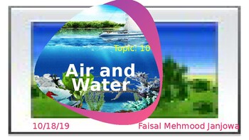 Air and water power point presentation Editable and Elegant. Edit it or Reuse it