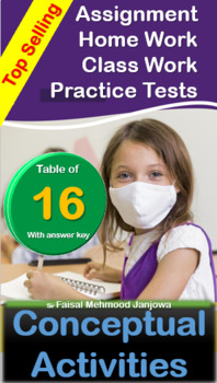 Table of 16 BEST SELLING Conceptual Expert Interesting Task+ Key Table of 16 BEST SELLING Conceptual Expert Interesting Task+ Key