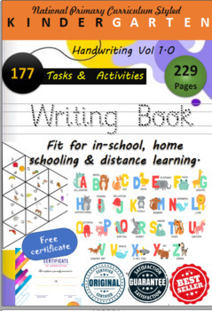 Writing Book Top Selling + Best Activities + Free Certificate + Viral Tricks