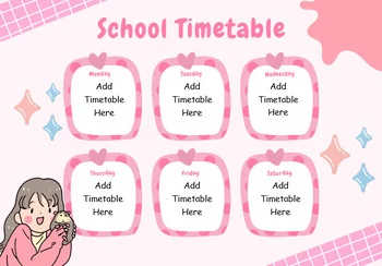 Vibrant Classroom Schedule – Transform Your Classroom with Vibrant Colors